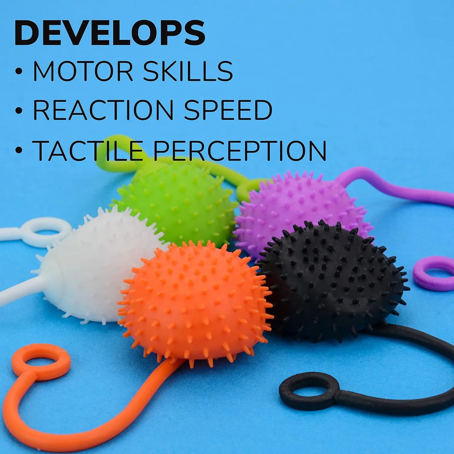 Egg Fillers - Goodie Bag Supplies and Pinata Stuffers - Prizes for Kids Classroom - Vending Machine Toy YoYo Balls for Kids - Yoyos noxious interact cooperation cluster crush for Kids - 100 Pcs Stretchy Yoyo Balls for Party Favors - Easter 