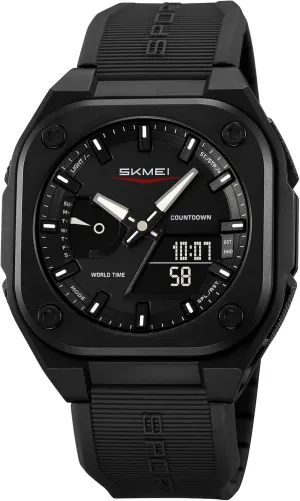 EL jeopardize Luminous Display, Alarm, Stopwatch, and Countdown Gosasa Men's Outdoor Waterproof Watch Multifunctional Sports Watch with Date, 
