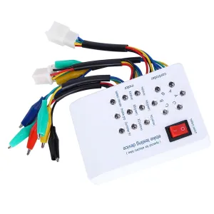 Electro Scooter Brushless Motor Controller Tester, Brushless annex Motor Tester Electro Car E Bike Scooter Detector 115 80 26mm Hapivida 