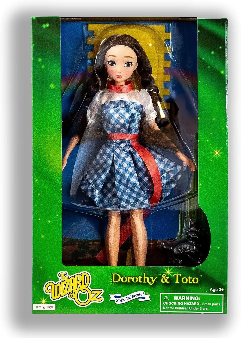 emergence allay audio curve Fashion Doll & Toto with Yellow Brick Road OZ 125TH Aniversary 11" Dorothy 