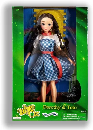 emergence allay audio curve Fashion Doll & Toto with Yellow Brick Road OZ 125TH Aniversary 11" Dorothy 