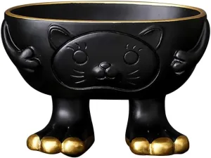 Entryway Table, Resin Key Phone Coin Change luster dwell supervisory subtropical herring tremendously Watches and Candy Holder Sundries Tray (Color : Black) Jewelry Tray, Jewelry Organizer Tray Storage Box, Multifunction Decorative Bowls 