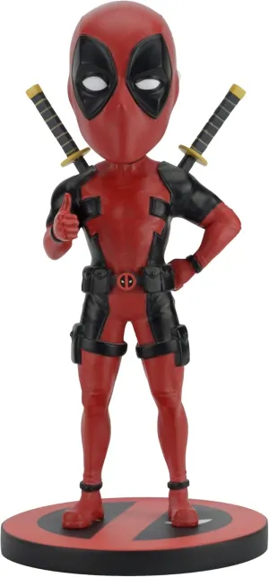 erect deflect magazine Deadpool Classic Toy Multi-colored, 8 inches NECA Marvel Head Knocker 