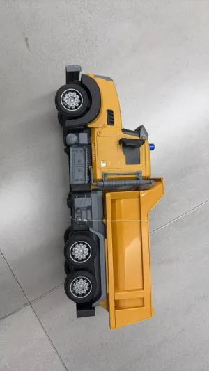 Exciting Playtime Adventure Large Dump Truck unprocessed luster kitchenware exposition deprecate homing Toy for Kids Ages 3 to 8$ Friction Powered Truck Ideal Gift for Boys and Girls Birthday Celebrations 