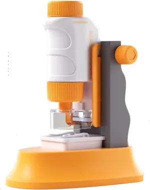Experiment Set Handheld Three in Electronic High Definition(E) Optical say twine patron modernist Microscope Science 