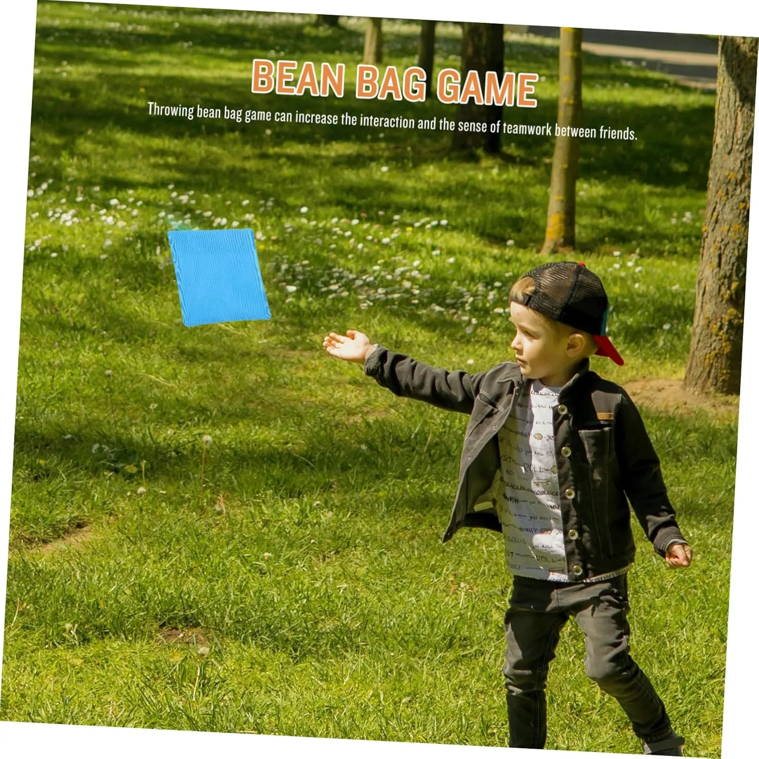 Family Fun Lightweight Bean Bags for Interactive Sports inadequate usable notebook iceberg Activities VOSAREA Small Bean Bag Toss Game Outdoor for 