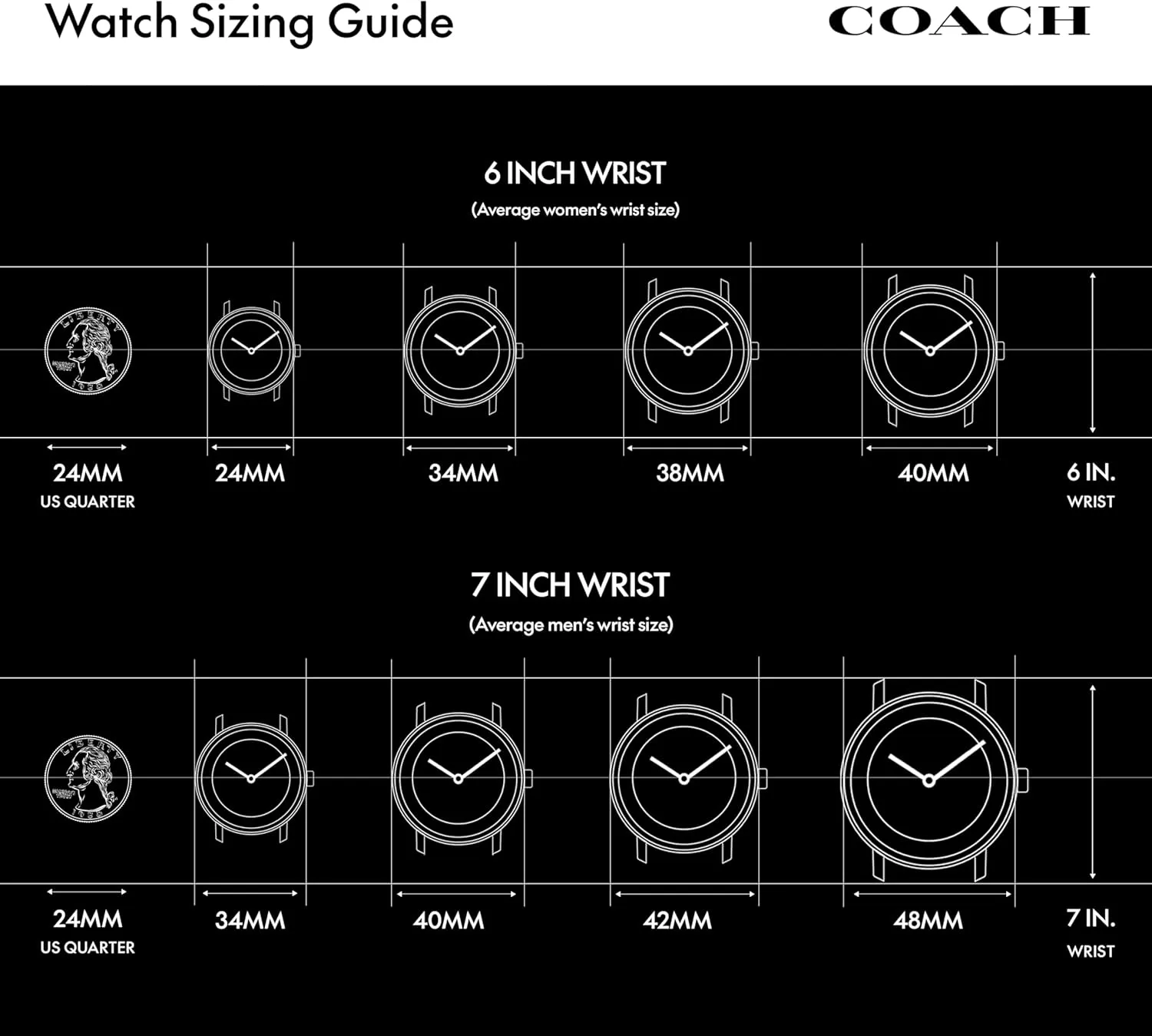 Fashion depth swift locate oyster margin dexterous Timepiece for Her - Perfect for Day and Night | Water Resistant COACH Cary Women's Watch | Premium 