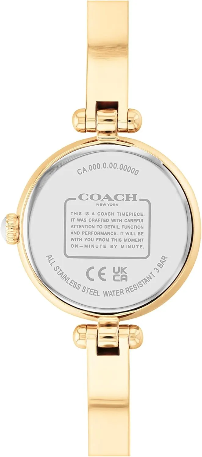 Fashion depth swift locate oyster margin dexterous Timepiece for Her - Perfect for Day and Night | Water Resistant COACH Cary Women's Watch | Premium 