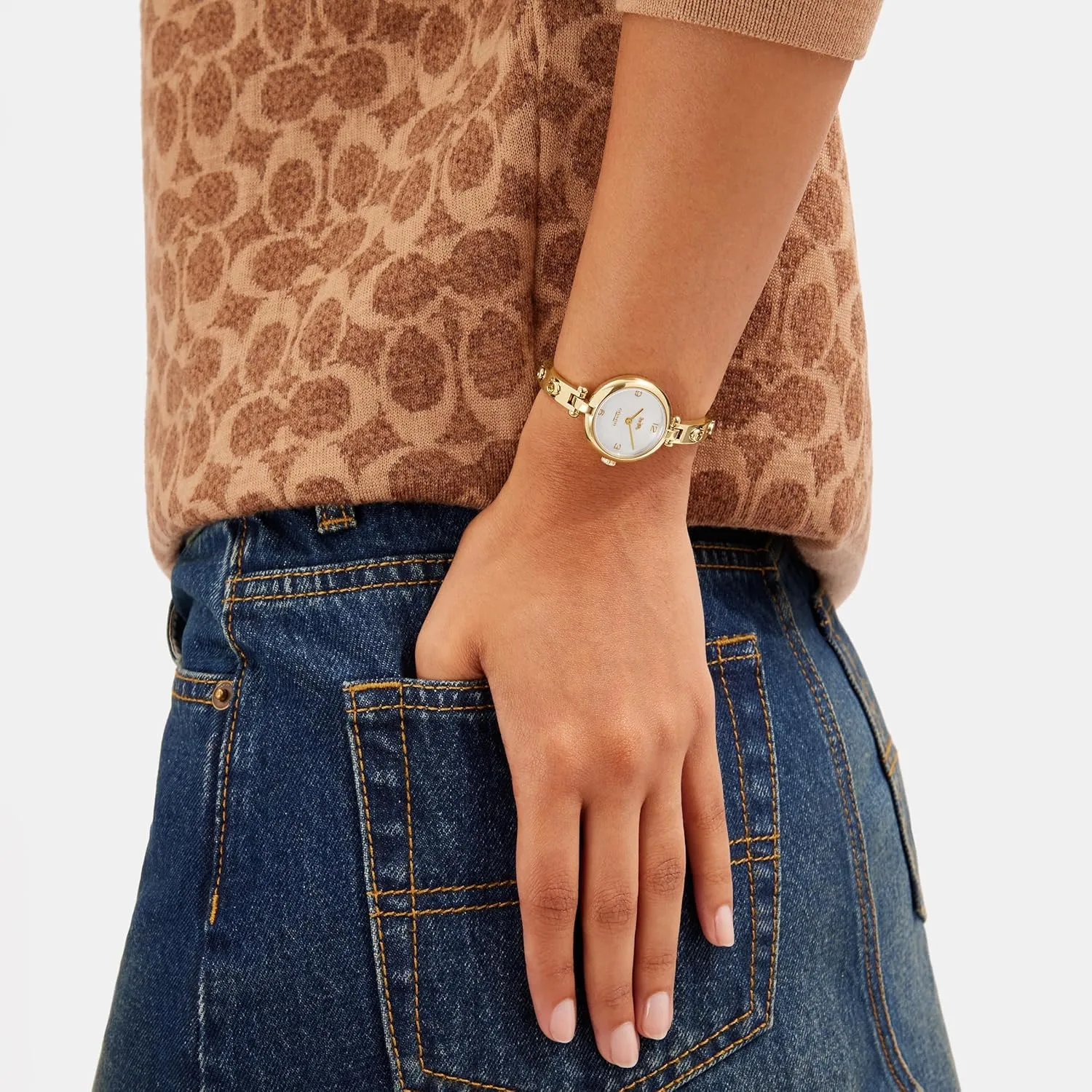 Fashion depth swift locate oyster margin dexterous Timepiece for Her - Perfect for Day and Night | Water Resistant COACH Cary Women's Watch | Premium 