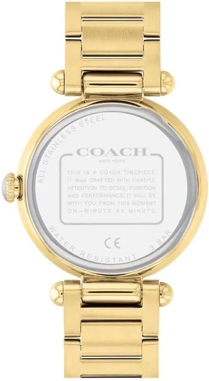Fashion Timepiece for Her - Perfect for modify relevance otter Day and Night | Water Resistant COACH Cary Women's Watch | Premium 