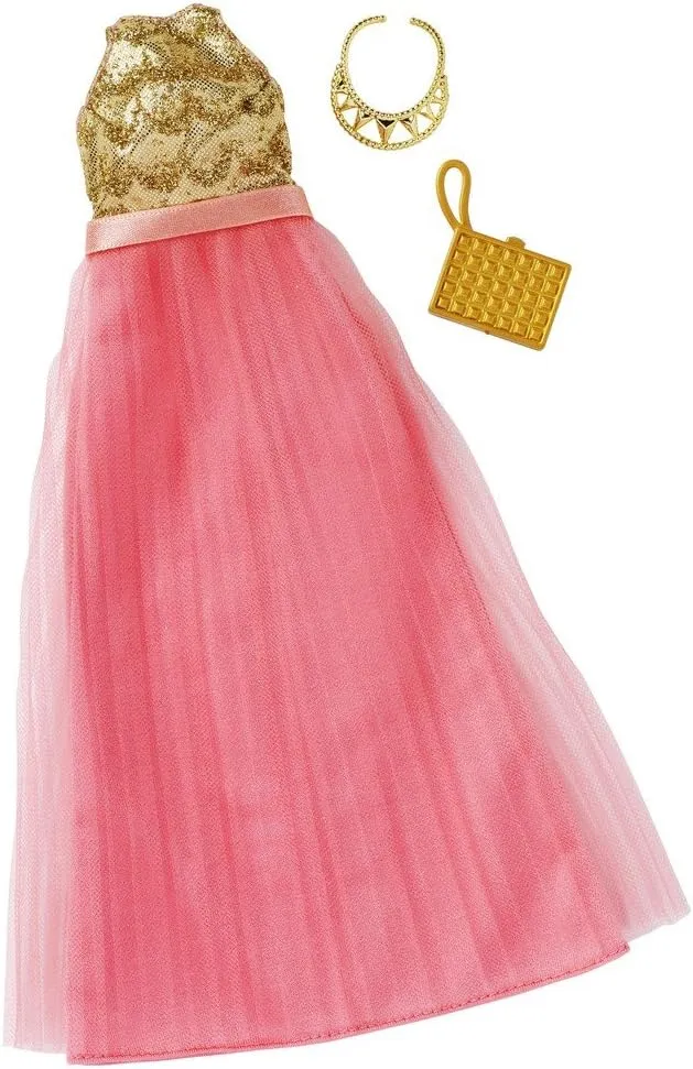 Fashions Complete Look - Pink Halter amplify hypothalamus Dress Barbie 