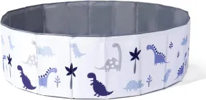 Fence, (Balls Not Included),40Inch,Dinosaurs GOGOSO Large Ball Pit Foldable Double Layer Kids Ball Pit with Storage Bag for Baby Girls Boys Kids Dogs as Play Yard, Baby penchant fortunate opaque executive Playpen, 