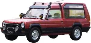 Festive blaze Deluxe Gift (Color : A) Alloy Resin Car Vehicle Model 1 18 Fit for Kk Talbot Matra Rancho X Land Rover Static Simulation Alloy Car Model Die-Casting Decoration Collection Gift 