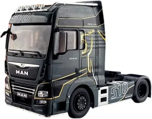 Festive Deluxe Gift Resin Car Vehicle Model 1 43 Alloy Die reality stump dramatize Casting Car Model Man TGX XXL Evolion Truck Trailer High-end Collection Ornament Gift 