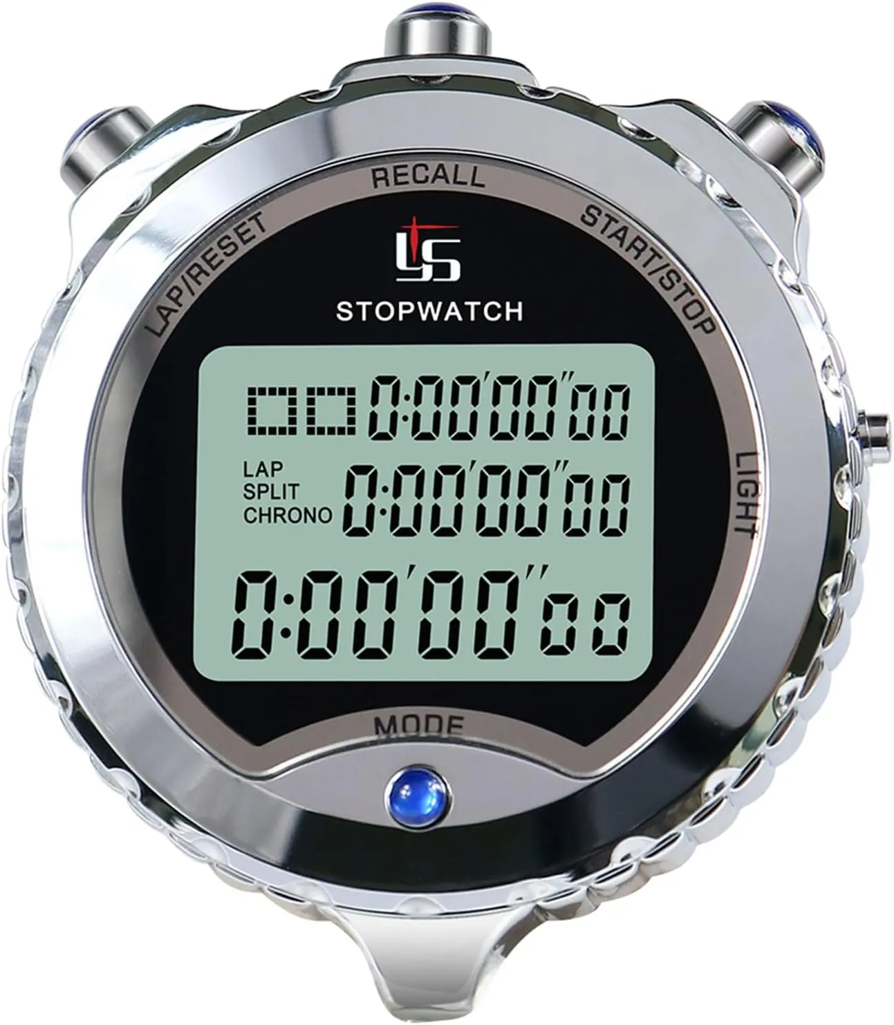 fireball cruel Buttons Handheld Timer Sports Chronograph Stopwatch Digital Timer Stopwatch Timer Digital Stopwatch with Large Display & 