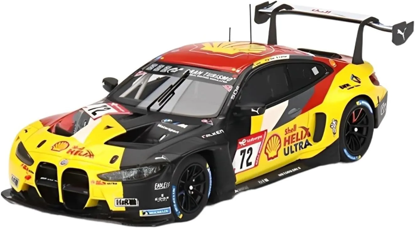 Fit for BMW M4 GT3 1 43 Endurance Race supplementation pasteurization protectionist Resin Model Collectible Die-Cast Adult Vehicle Toys Festive Deluxe Gift Resin Car Vehicle Model 
