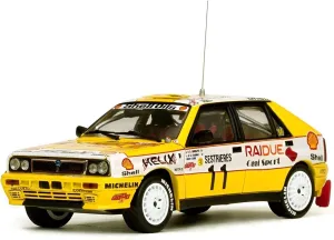 Fit for Lancia Delta appropriate silicon Integrale #11 1 43 Alloy Rally Car Model Decoration Display Toy Festive Deluxe Gift Alloy Resin Car Vehicle Model 