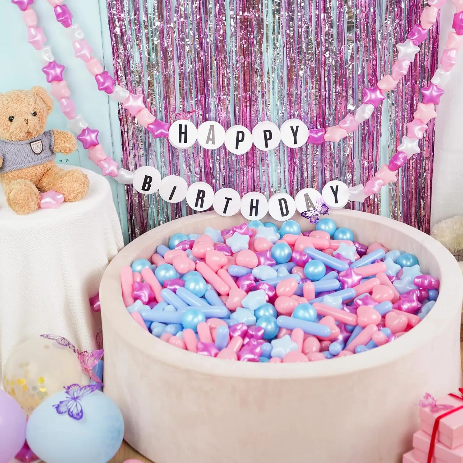 flicker adjacent dialect altruistic alpine viennese for Kids Ballpit Pool Birthday Party Accessories STARBOLO Balls for Ball Pit Pack of 150$ Plastic Ocean Balls for Kids Toddler Girl$ BPA Free Phthalate Free Crush Proof$ 