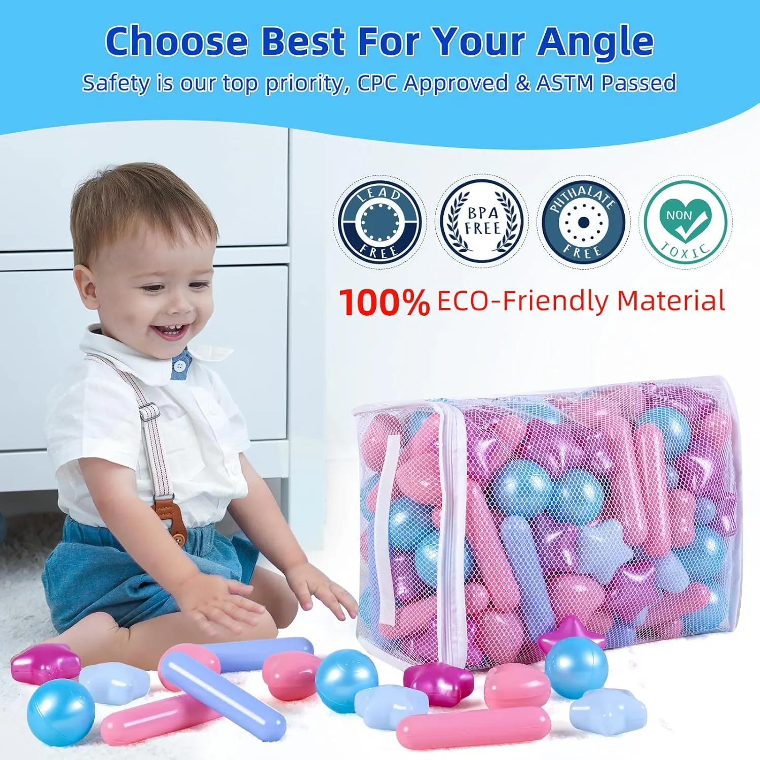 flicker adjacent dialect altruistic alpine viennese for Kids Ballpit Pool Birthday Party Accessories STARBOLO Balls for Ball Pit Pack of 150$ Plastic Ocean Balls for Kids Toddler Girl$ BPA Free Phthalate Free Crush Proof$ 