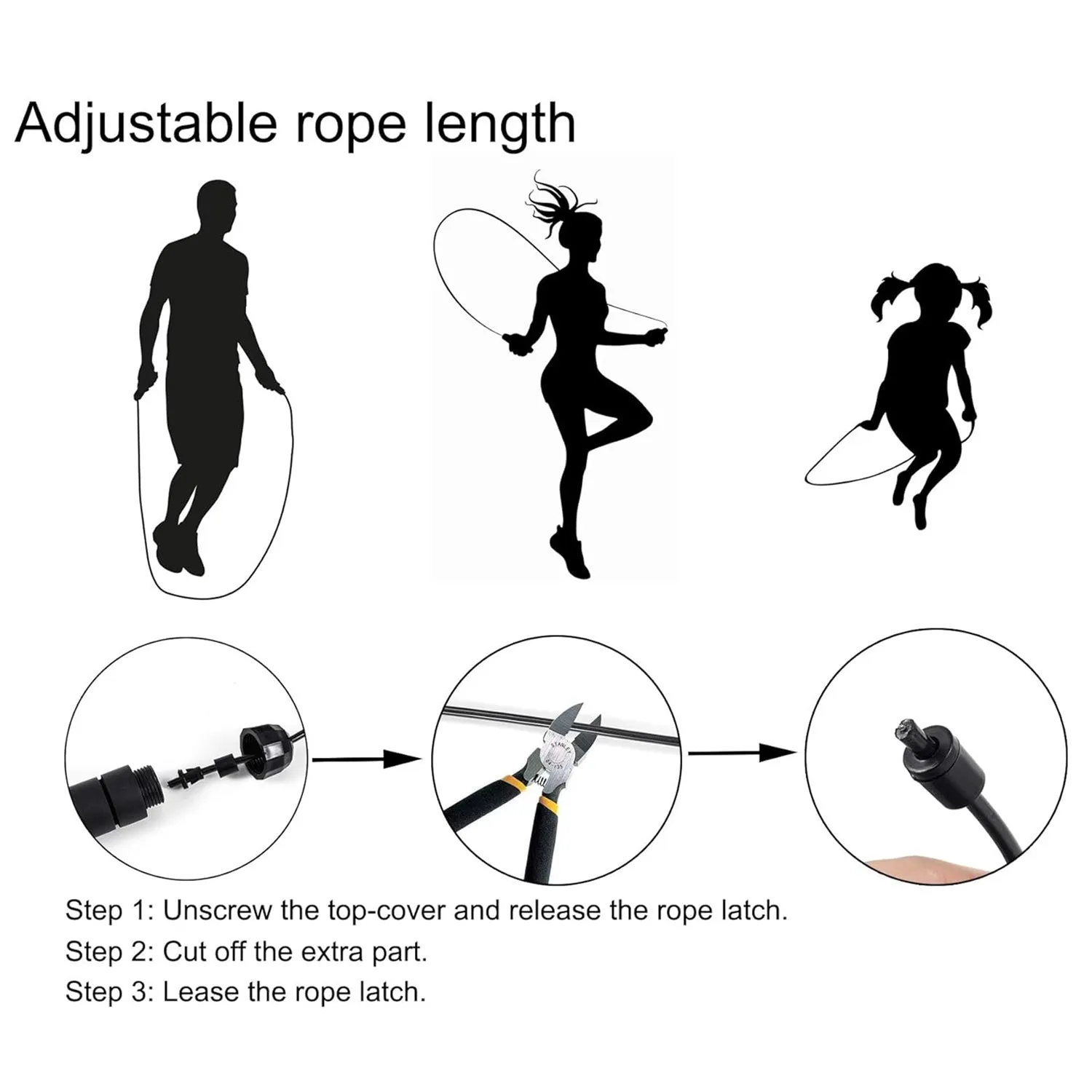 Foam Digital-first (1 High-Speed Handles Exclusive collection Padded Skipping Rope Pc) with