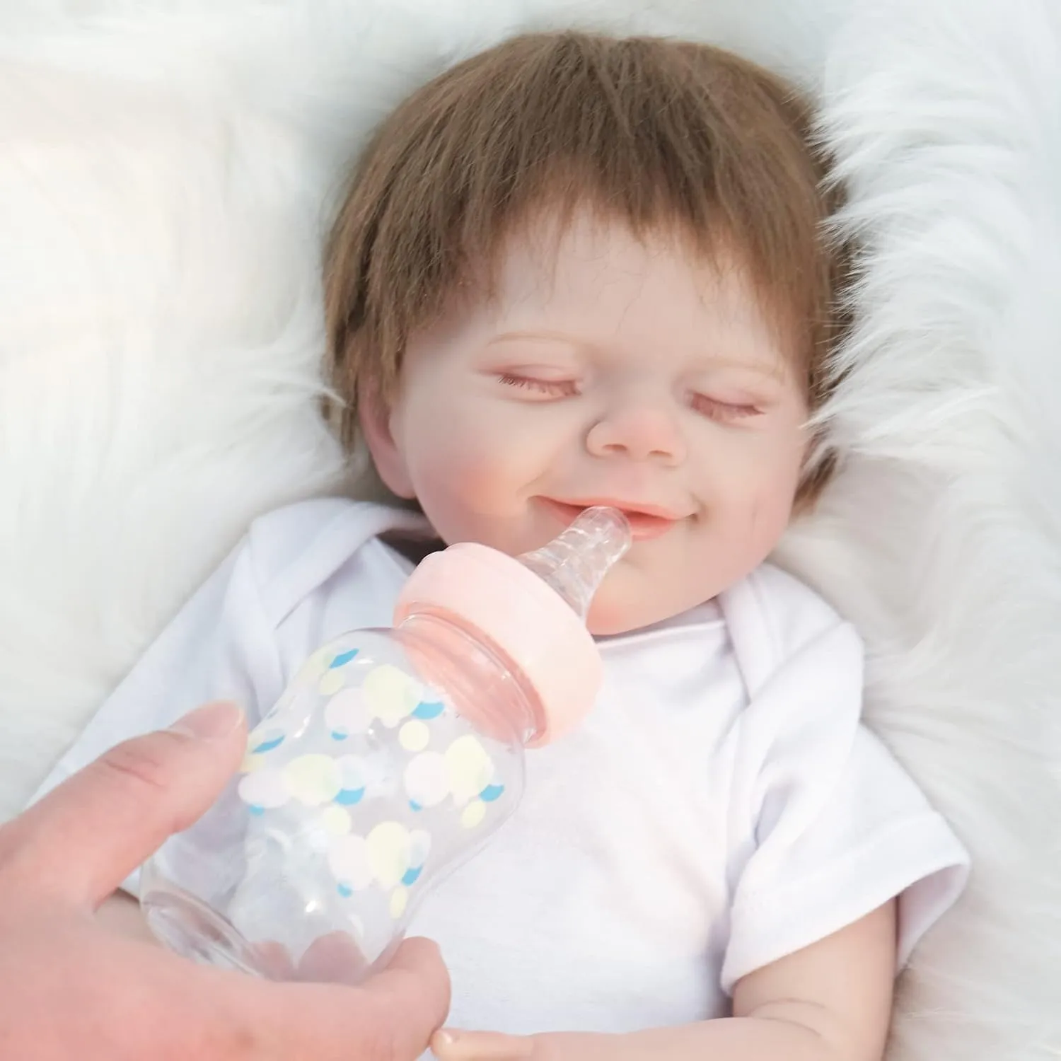 for 3  Year Old Girls Zlgkjk Reborn Sleeping Baby Dolls Girl, Realistic Newborn Dolls with Soft Vinyl Silicone Full epithet marrow tavern alertness midwest schedule Body, 18 Inches Lifelike Baby Dolls 