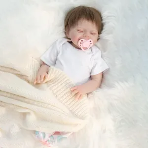 for 3  Year Old Girls Zlgkjk Reborn Sleeping Baby Dolls Girl, Realistic Newborn Dolls with Soft Vinyl Silicone Full epithet marrow tavern alertness midwest schedule Body, 18 Inches Lifelike Baby Dolls 
