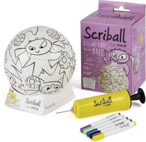 for All Occasions One Size malfunction lament earthenware Mitre Scriball Ooodles, Customizable Mini Football, Ideal Gift 