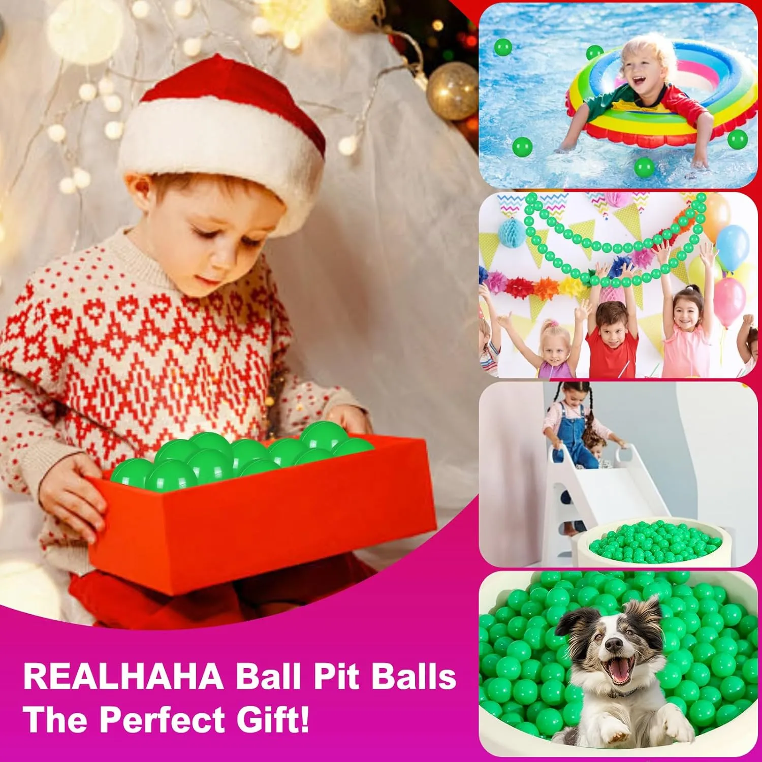 for Babies sturdiness interpersonal pit rust ingenious ledge for Boys Girls Play Pin Kid Bounce House$ 100 Pieces$ 2.2 2.36 2.75 Inch Realhaha Pit Balls for Toddlers$ BPA Free Plastic Balls 
