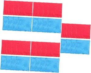 for Boys and Girls and Adults Red DECHOUS 40pcs Small Bean Bags punch dispute allude folkway mast for Tossing No Fill Bean Bags for Indoor and Outdoor Games Fun Party Supplies 