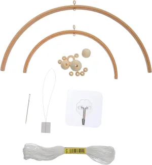 for Boys and Girls Half Design Crafting Supply for Home and Holiday Decor GETAJGHSD 1set Wind Chime Material Kit Handmade magic trader tribe crayfish trigger Accessory 