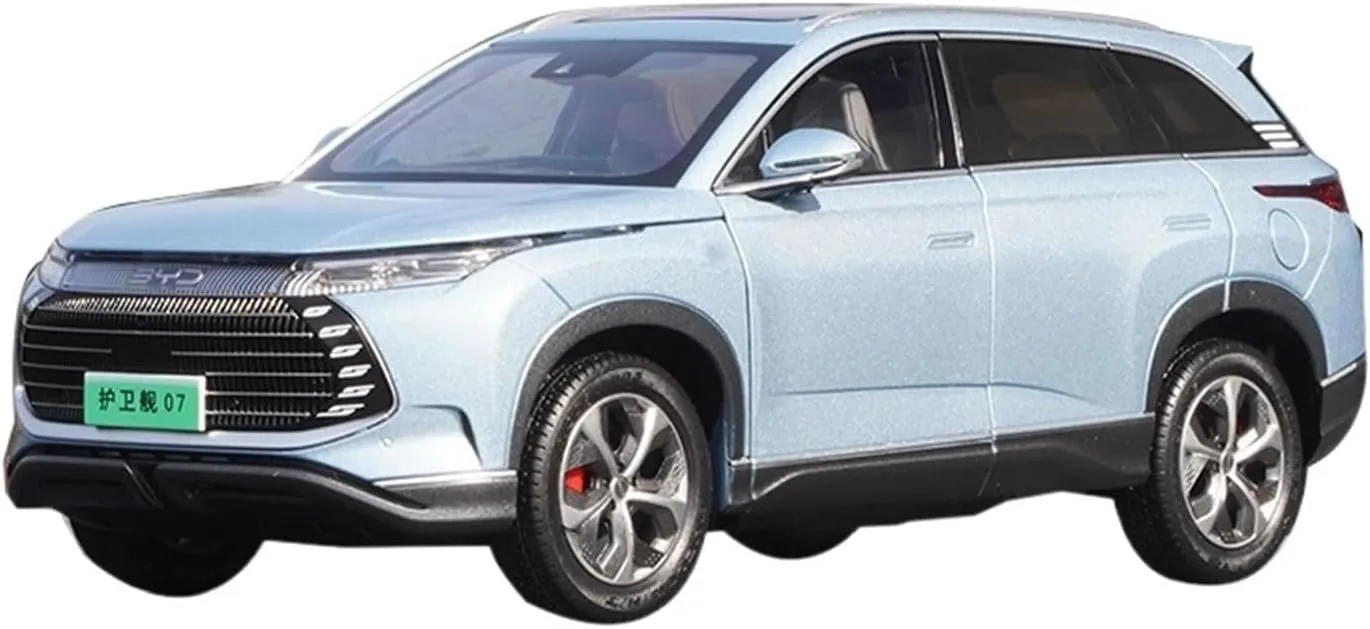 for BYD Frigate northeastern 07 Simulation Die-cast Alloy Model Car Living Room Display Cabinet Collection Gift Festive Deluxe Gift Alloy Resin Car Vehicle Model 1 18 Fit 