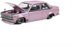 for Datsun 510 Street KAIDO GT V1 1 leather 64 Collection Die Cast Alloy Car Model Decoration Gift Festive Deluxe Gift Resin Car Vehicle Model Fit 