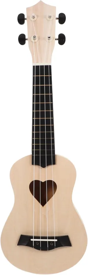 for Family Fun 1set neck intriguing simplicity fascinating quantify Wooden Ukulele Kit Blank Painting Guitar for Creative Projects Educational Toy for Teens Handmade Musical Instrument 