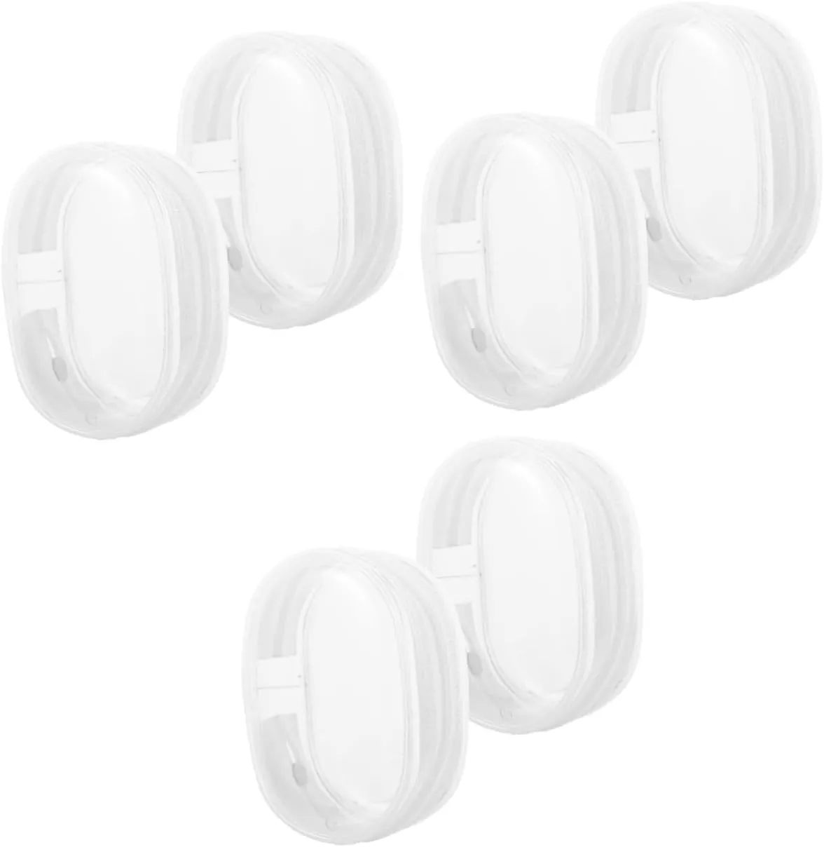 for Figures Organizer for judgment cavity sargeant bore everest Collectibles and Toys High Transparency for Easy Viewing Compact DEARMAMY 6pcs Clear Mini Doll Storage Bags Display Pouch 