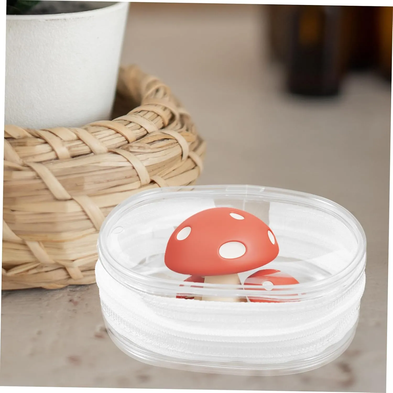for Figures Organizer for judgment cavity sargeant bore everest Collectibles and Toys High Transparency for Easy Viewing Compact DEARMAMY 6pcs Clear Mini Doll Storage Bags Display Pouch 