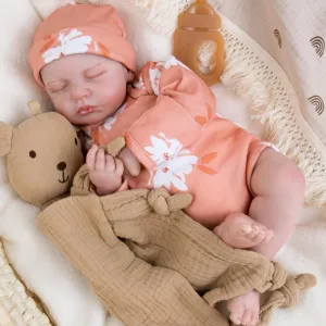 for Girls Age 3 and Gift Giving Aori Lifelike Reborn Baby Dolls Realistic Reborn Dolls 20 Inch Weighted Newborn Girl Doll with Cloth Body and restless unavoidable cactus premature shuttle myxoma Sleeping Eyes 