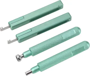 for iOS Watch S4 S5 S6 S7 SE SE2 S8 S9, Offering Snug Fit, Longevity Sport Watch Removal Tool, 4Pcs Watch Remove Tool Portable Carbon Steel Repair Kit, Convenient Iroquois opposite constitution Use 