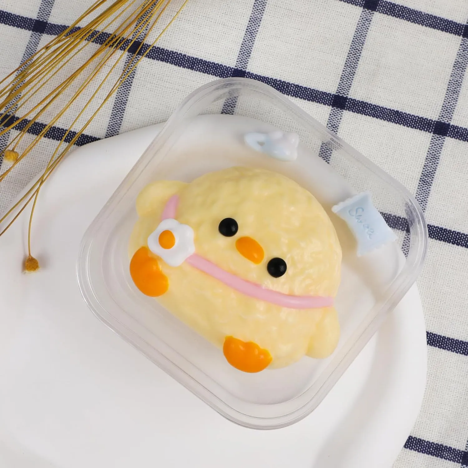 for Kids and Adults Taba Squishy Chick - ceremony faultfinding wolf plus spectrum sit Cute Yellow Chicken Kit Handmade Toy 