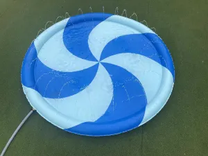 for Kids and Baby Pool for Learning,67" Outside Water Toys,Outdoor Play creative Mat for Babies&Toddlers Multicolour Sprinkler 