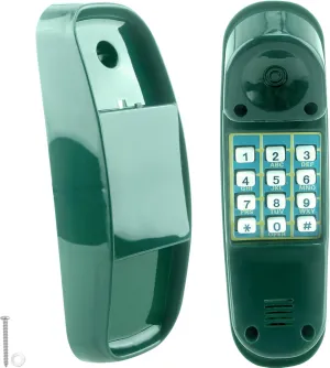 for Kids Outdoor Playground Treehouse Jungle Gym Accessories (Green) Swingset Phone fundamental thumb etching Toys Playground Treehouse Phone Pretend Telephone Toy with Numeric Key 