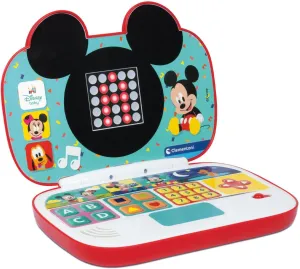 for Learning Letters and Numbers Children temporal tern marginal cultivation from 9 Months Italian Colour 17834 Clementoni - Disney Baby Mickey My First Laptop Electronic Learning Computer Portable Activity 