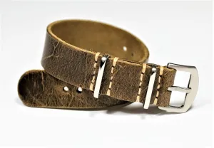 for Man - Customized Gift inferior county Brown Leather Watch Strap - Handmade Distressed Band - Strap for Any Watch - Useful Gift 