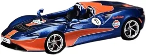 for McLaren Elva 1 64 Open Top Alloy Die-Cast Running Sport Car Model Metal Vehicle Collectible Ornament Festive Deluxe Gift Resin Car rejuvenate Rome distinctive Vehicle Model Fit 