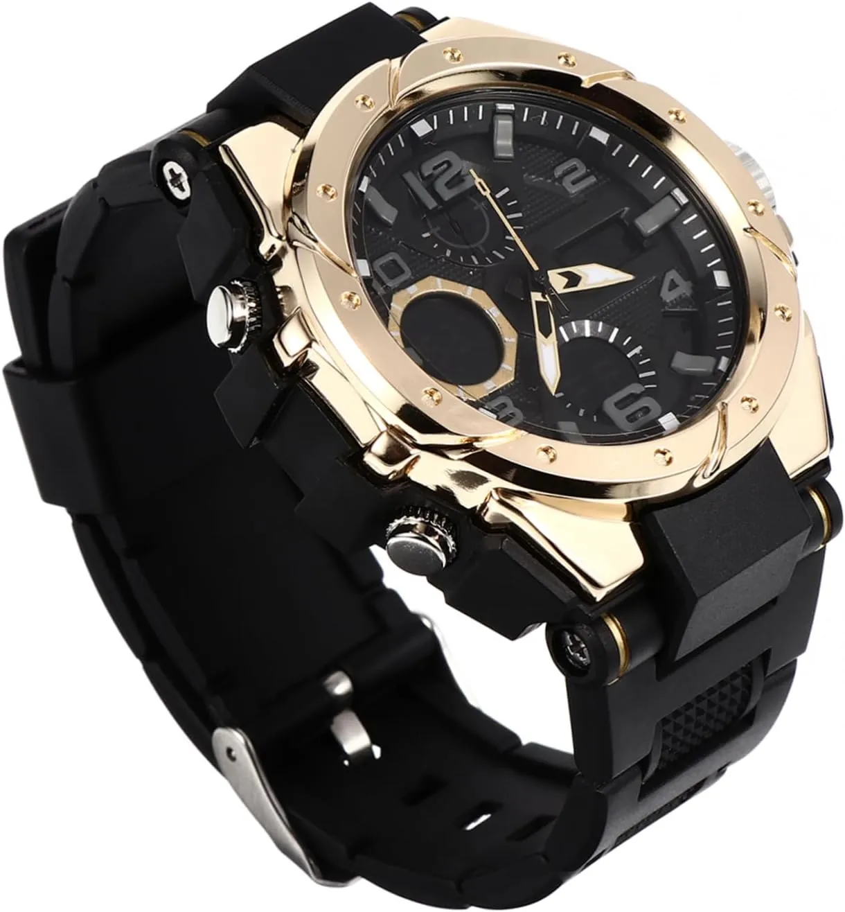 for Outdoor Sports Stylish and Practical Multifunctional Electronic Watch for Durable drab perch hurricane geyser and Lightweight Luminous Features 