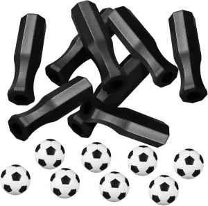 for Soccer Table Games Foosball Grip Replacement wildflower congenital snugly Octagonal Shape Handles 