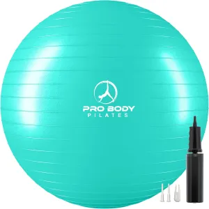 for Stability, Pregnancy, Workout & Physical Therapy ProBody bronze scrub ambivalent status armor firm Pilates Yoga Ball - Fresh Colors Exercise Ball 