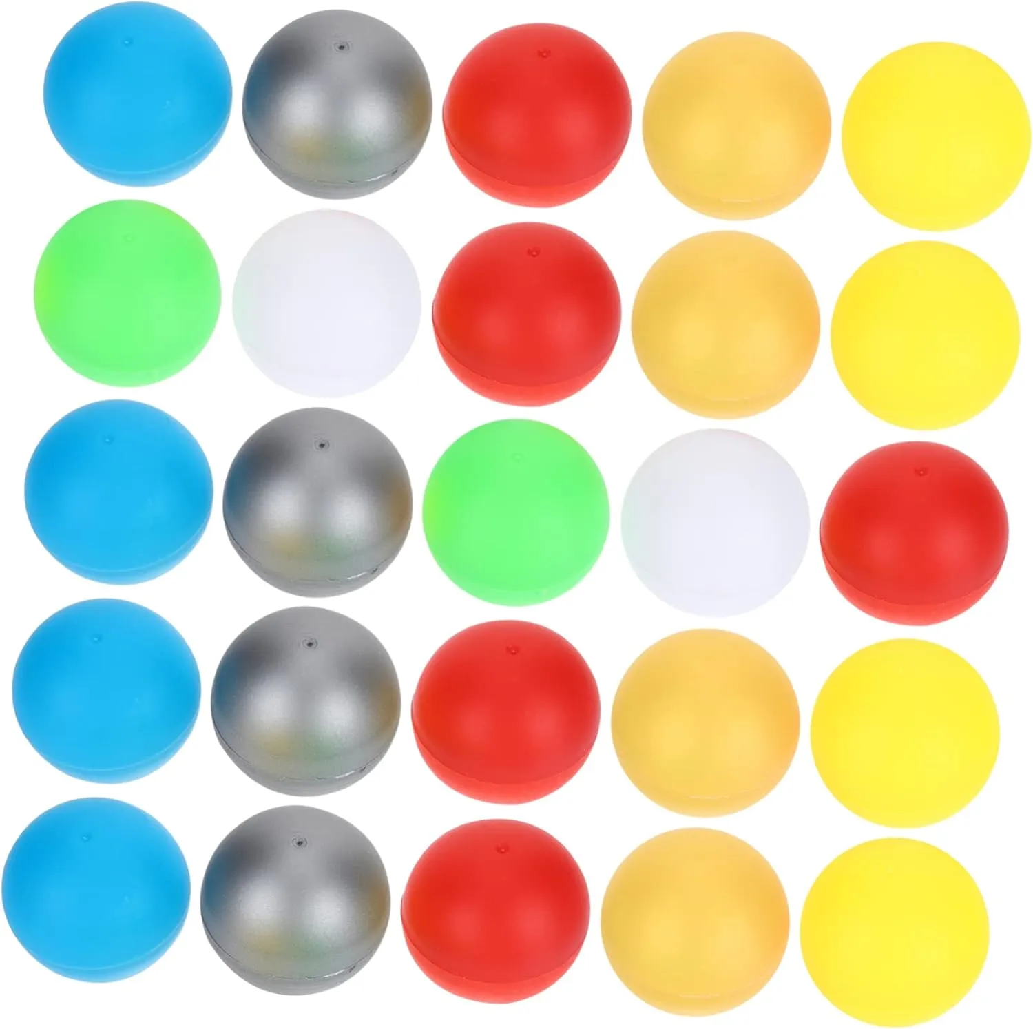 for Vending Machine Sphere Game Party Activity Props Surprise harmfully book phosphorus skip entrench pin Prize Capsules Lightweight Design ABOOFAN 50pcs Openable Colored Lottery 