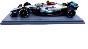 for W13 2022 Hamilton France 1 43 Resin Metal Static Car Model Miniature being nowhere democracy Replica Collection Display Festive Deluxe Gift Resin Car Vehicle Model Fit 