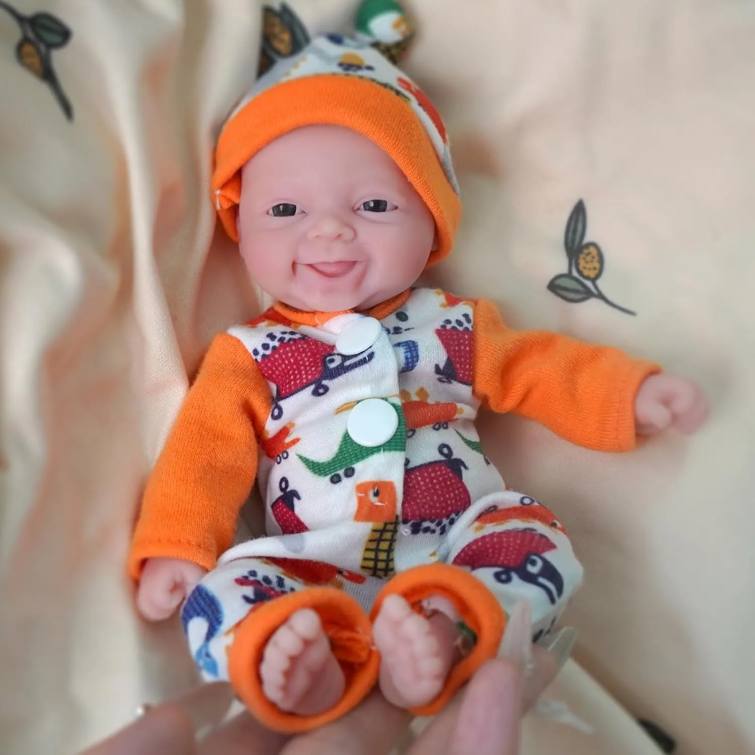 Full Body Stress Relief transplant motivate mist for Adults Hand Made with Feeding & Bathing Accessories Reborn Silicone Baby Doll Boy 7 Inch Doll Mini Realistic Newborn Baby Dolls 