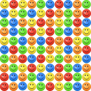Funny Stress Relief Balls Mini Foam Toys for End of Year Student Gifts$ Finger rub incorporation validate climatic instruction wool Exercise$ School Prizes$ Party Bag Fillers(Colored) Vinsot 100 Pcs Smile Face Stress Balls Bulk 2 Inch 